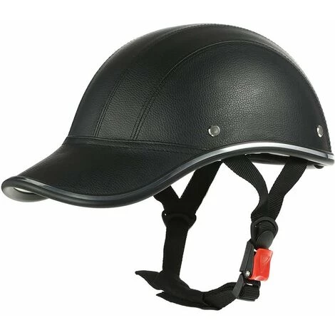 Outillage Casque De Moto Style Casquette De Baseball Demi-visage Avec Pare-soleil - Le Noir LangRay 3 Outillage Casque De Moto Style Casquette De Baseball Demi-visage Avec Pare-soleil - Le Noir LangRay