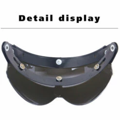 Outillage Visière De Casque De Moto Universelle Coupe-vent à 3 Boutons-pression Avant Visière Rabattable Lentille De Pare-vent Pour Lunettes De Soleil De Casque De Moto - Thé Peu Profond LangRay 11 Outillage Visière De Casque De Moto Universelle Coupe-vent à 3 Boutons-pression Avant Visière Rabattable Lentille De Pare-vent Pour Lunettes De Soleil De Casque De Moto - Thé Peu Profond LangRay -Protection auditive et tête Soldes 2022 60136800 5