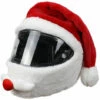 Outillage Chapeau De Casque De Moto De Père Noël Unisexe, Housse De Casque De Père Noël En Peluche Rouge Et Blanc Confortable En Velours Pour Noël, Nouvel An, Fournitures De Fête De Vacances - Rouge LangRay -Protection auditive et tête Soldes 2022 60137846 1