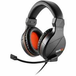 Sharkoon RUSH ER3 - PC/Jeux - Binaural - Bandeau - Noir - Rouge - Avec Fil - 2,4 M (4044951021697)