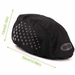 HIASDFLS Housse De Casque De Vélo Haute Visibilité Imperméable Pour Casque De Vélo Avec Bande Réfléchissante Anti-Poussière Respirante Montagne Route Casque De Vélo Housse De Neige Ride Gear Noir Style 2 -Protection auditive et tête Soldes 2022 60220320 3