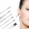 FR-LIFE BR-Vie 6PCS Cérumen Curette Cure-Oreilles Nettoyeur Médical Cure Oreilles INOX Pour Oreille En Acier INOX Cire D'oreille Remover Ear Picks Cire D'oreille Curette -Protection auditive et tête Soldes 2022 60878302 1