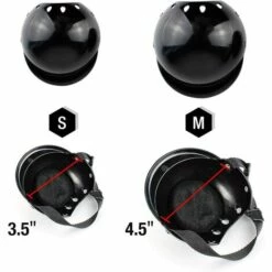 LYCXAMES Casque Pour Animaux De Compagnie Pour Chiens Casque De Moto Pour Chien Réglable Casquette De Casque De Vélo Pour Chats/Petits Chiens - Noir-M 11 LYCXAMES Casque Pour Animaux De Compagnie Pour Chiens Casque De Moto Pour Chien Réglable Casquette De Casque De Vélo Pour Chats/Petits Chiens - Noir-M -Protection auditive et tête Soldes 2022 61039638 5
