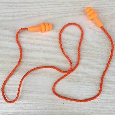 STARLIGHT SL.GT 6 Paires Bouchons D'oreille Avec Cordon Réutilisables Bouchons D'oreille En Silicone Du Sommeil Bouchons D'oreille Suppression Du Bruit De Bouchons 35dB 5 STARLIGHT SL.GT 6 Paires Bouchons D'oreille Avec Cordon Réutilisables Bouchons D'oreille En Silicone Du Sommeil Bouchons D'oreille Suppression Du Bruit De Bouchons 35dB – Image 3