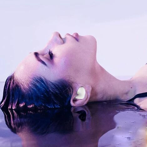 NAXUNNN Lot De 2 Paires De Bouchons D'oreilles étanches Réutilisables En Silicone Pour Le Surf, La Plongée Avec Tuba, Blanc Et Bleu 5 NAXUNNN Lot De 2 Paires De Bouchons D'oreilles étanches Réutilisables En Silicone Pour Le Surf, La Plongée Avec Tuba, Blanc Et Bleu – Image 3