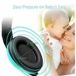 DONTODENT Casque Antibruit Pour Bébé Avec Protection Auditive Pour Bébé Vert Menthe -Protection auditive et tête Soldes 2022 61279668 5