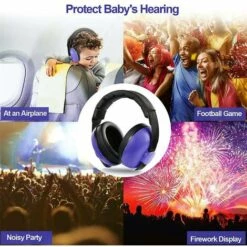 DONTODENT Casque Antibruit Pour Bébé Avec Protection Auditive Pour Bébé Violet 10 DONTODENT Casque Antibruit Pour Bébé Avec Protection Auditive Pour Bébé Violet -Protection auditive et tête Soldes 2022 61280180 4