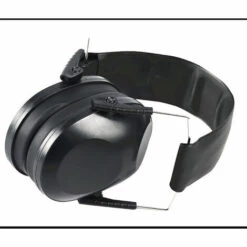 BENOBBY KIDS Casque Antibruit Noir - Protection Sécurité Auditive Réduction De Bruit, Adapté Pour Enfant Et Adulte Pour Stand De Tir, Chasse, Travail Du Bois Et Tonte