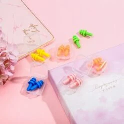 SLI-RES 5 Paires Nageur Bouchons D'Oreille, Bouchons Imperméables En Silicone Réutilisables, Bouchons D'oreilles Mixte Adulte, Pour Piscine, Mer, Bain, Sports Aquatiques 3*0.5cm (Orange, Bleu, Vert, Jaune, Rose),Lilaris 11 SLI-RES 5 Paires Nageur Bouchons D'Oreille, Bouchons Imperméables En Silicone Réutilisables, Bouchons D'oreilles Mixte Adulte, Pour Piscine, Mer, Bain, Sports Aquatiques 3*0.5cm (Orange, Bleu, Vert, Jaune, Rose),Lilaris -Protection auditive et tête Soldes 2022 63680625 5