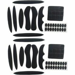 ALMI Lot De 2 Coussinets Universels En Mousse Pour Casque De Vélo