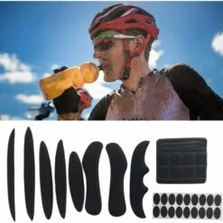 ALMI Lot De 2 Coussinets Universels En Mousse Pour Casque De Vélo -Protection auditive et tête Soldes 2022 63705871 4