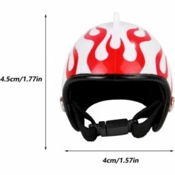 PERLE RARE Casque De Poulet Casque Pour Animaux De Compagnie Mini Casque Animaux Jouet De Casque En Pour La TêTe De L'Animal Pour Petit Poulet Et Canard 2 PièCes -Protection auditive et tête Soldes 2022 63733987 4
