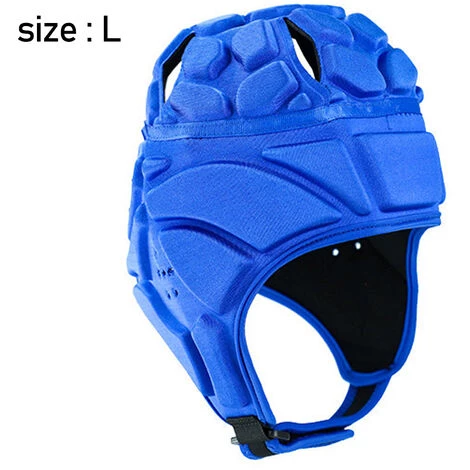JUNJUN-Casque De Rugby Soft Shell Headgear Pour Football Hockey Rugby Roller SkatingBlackL 4 JUNJUN-Casque De Rugby Soft Shell Headgear Pour Football Hockey Rugby Roller SkatingBlackL – Image 2