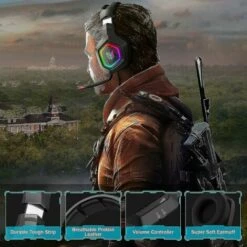 SINCèREETALI Casque De Jeu -Protection auditive et tête Soldes 2022 63814869 4