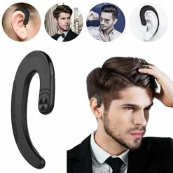 ILOVEMILAN Q25 Écouteurs à Conduction Osseuse Casque Sans Fil Bluetooth Mini Air Hook Pair -Protection auditive et tête Soldes 2022 63927237 5