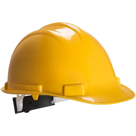 Casque De Sécurité Expertbase à Crémaillère Couleur : Jaune Taille - PORTWEST 3 Casque De Sécurité Expertbase à Crémaillère Couleur : Jaune Taille - PORTWEST