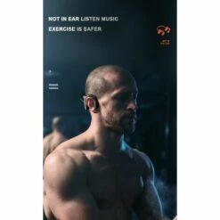 CADEAUX Casque Sans Fil à Conduction Osseuse Bluetooth 5.2 Casque De Sport à Oreille Ouverte Résistant à La Transpiration Pour La Course, Le Vélo, La Randonnée (Blanc) -Protection auditive et tête Soldes 2022 63977737 3