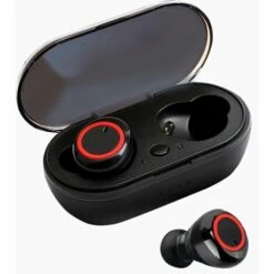 CADEAUX TWS Écouteurs Bluetooth Sans Fil Casque Stéréo Mini Écouteurs Pour Xiaomi IPhone Huawei Samsung (Noir)