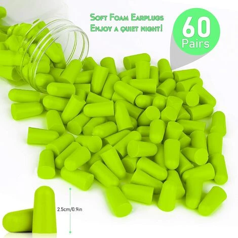 ARC-EN-CIéL Bouchons D’Oreilles, Bouchon D’Oreilles Anti Bruit 35.5 DB, Boule Quies Pour Dormir En Mousse Souple, Boule Quies Reutilisable Protection Auditive Pour Sommeil, Travail, Voyage - 60 Pairs, Arcenciél 3 ARC-EN-CIéL Bouchons D’Oreilles, Bouchon D’Oreilles Anti Bruit 35.5 DB, Boule Quies Pour Dormir En Mousse Souple, Boule Quies Reutilisable Protection Auditive Pour Sommeil, Travail, Voyage - 60 Pairs, Arcenciél