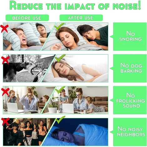 ARC-EN-CIéL Bouchons D’Oreilles, Bouchon D’Oreilles Anti Bruit 35.5 DB, Boule Quies Pour Dormir En Mousse Souple, Boule Quies Reutilisable Protection Auditive Pour Sommeil, Travail, Voyage - 60 Pairs, Arcenciél 4 ARC-EN-CIéL Bouchons D’Oreilles, Bouchon D’Oreilles Anti Bruit 35.5 DB, Boule Quies Pour Dormir En Mousse Souple, Boule Quies Reutilisable Protection Auditive Pour Sommeil, Travail, Voyage - 60 Pairs, Arcenciél – Image 2