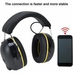 EAUDACè Cache-oreilles De Protection Auditive Bluetooth 5.0 Avec Suppression Du Bruit Et Contrôle Vocal Sur La Tête Pour Tir Et Tondre, Defult, Par Défaut -Protection auditive et tête Soldes 2022 64169704 2