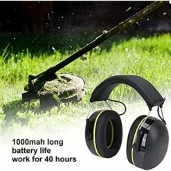 EAUDACè Cache-oreilles De Protection Auditive Bluetooth 5.0 Avec Suppression Du Bruit Et Contrôle Vocal Sur La Tête Pour Tir Et Tondre, Defult, Par Défaut -Protection auditive et tête Soldes 2022 64169704 3