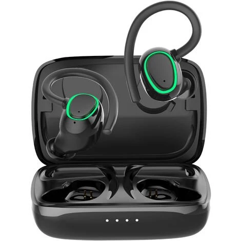 MATTIAS Écouteurs Bluetooth Sport, Oreillette Bluetooth 5.1 Sans Fil Stéréo Anti Bruit, Ecouteurs Sans Fil IP5 Étanche Avec 20h D’autonomie, Micro Intégré, Casque Bluetooth Pour Jogging, Voyage, Travail 3 MATTIAS Écouteurs Bluetooth Sport, Oreillette Bluetooth 5.1 Sans Fil Stéréo Anti Bruit, Ecouteurs Sans Fil IP5 Étanche Avec 20h D’autonomie, Micro Intégré, Casque Bluetooth Pour Jogging, Voyage, Travail