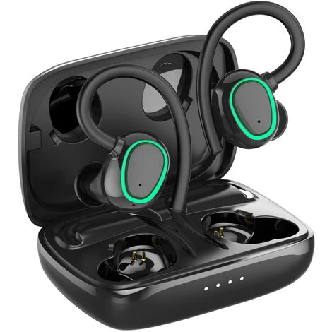 MATTIAS Écouteurs Bluetooth Sport, Oreillette Bluetooth 5.1 Sans Fil Stéréo Anti Bruit, Ecouteurs Sans Fil IP5 Étanche Avec 20h D’autonomie, Micro Intégré, Casque Bluetooth Pour Jogging, Voyage, Travail 5 MATTIAS Écouteurs Bluetooth Sport, Oreillette Bluetooth 5.1 Sans Fil Stéréo Anti Bruit, Ecouteurs Sans Fil IP5 Étanche Avec 20h D’autonomie, Micro Intégré, Casque Bluetooth Pour Jogging, Voyage, Travail – Image 3