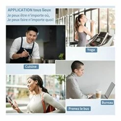 CADEAUX Casque Bluetooth Sans Fil, Gen 3, Casque Stéréo Bluetooth 5.0 Avec Microphone Intégré HD, Tactile, Autonomie De 6 Heures, Pour IOS Et Android, Jogging, Sport, Blanc -Protection auditive et tête Soldes 2022 64219250 5