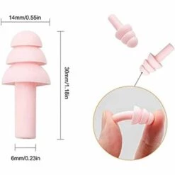MERéTéET Quiet Bouchons D’Oreilles Anti-Bruit,Bouchons D'Oreille Pour Dormir,Dormir Bouchon D'oreille,Protection Auditive Bouchons D'Oreille,Bouchons D'oreilles,Bouchon D'oreille De Nager Imperméable-5 Paires，KoleZy -Protection auditive et tête Soldes 2022 64417343 2