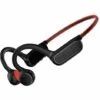 BENOBBY KIDS Casque à Conduction Osseuse, Casque De Sport à Oreille Ouverte Avec Microphone, Casque à Conduction Osseuse Bluetooth, étanche à L'eau Et à La Poussière, Soulmate Pour Le Sport/loisirs, Rouge