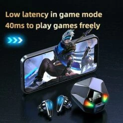 DECKON Écouteurs Casques De Jeu E Sport Casques Sans Fil Écouteurs Stéréo 9D -Protection auditive et tête Soldes 2022 64684177 2