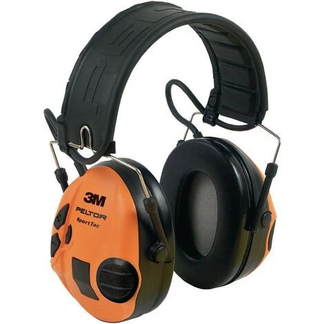 FP Casque Anti-bruit à Capsules 3M™ Peltor™ SportTac™ Chasse Entrée Audio EN 352-1 3 FP Casque Anti-bruit à Capsules 3M™ Peltor™ SportTac™ Chasse Entrée Audio EN 352-1