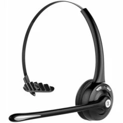 Dontodent Casque Bluetooth Pour Téléphone Portable Avec Microphone, Casque De Bureau, Casque Sans Fil, Casque Bluetooth Pour Téléphone Mobile