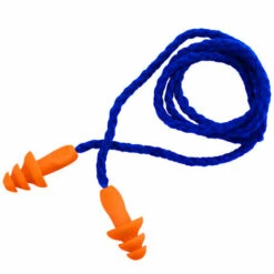 20 Paires Bouchons D'oreille Avec Cordon Réutilisables Bouchons D'oreille En Silicone Du Sommeil Bouchons D'oreille Suppression Du Bruit De Bouchons Pour La Protection Auditive (Bleu) 56Vingt -Protection auditive et tête Soldes 2022 64938130 4