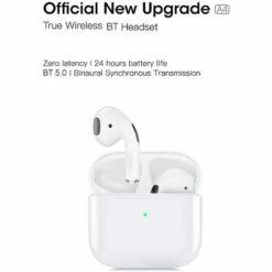 TANCYCO Écouteurs PRO4 True Wireless BT5.0 Affichage LED Réduction Du Bruit HiFi Casque De Sport Sans Fil Biaural Appel HD Couplage Automatique Avec Base De Charge Compatible Avec Android IOS Windows -Protection auditive et tête Soldes 2022 65002380 3