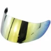 ASUPERMALL Remplacement De Visière De Lentille De Casque De Bouclier De Vent De Moto Pour Le Casque Intégral D'agv K1 K3SV K5, Or - Or -Protection auditive et tête Soldes 2022 65040308 1