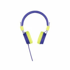 THOMSON Casque Pour Enfants HED8100B, Sup.-aural, Av. Câble, Vol. Limité, Bleu (132504)