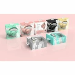 ILOVEMILAN 1 Pièce Rose T14 Casque Bluetooth Supra-auriculaire Casque De Musique Sans Fil Fitness Sport Macaron Cadeaux Casque Bluetooth -Protection auditive et tête Soldes 2022 65216583 5