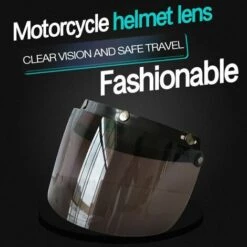 Moto Anti-UV Anti-Rayures Casques Lentille Mode Visière Vent Bouclier Lentille Universel Pour Standard 3-Snap Open Face Casques - Argent Casques S'arêern 9 Moto Anti-UV Anti-Rayures Casques Lentille Mode Visière Vent Bouclier Lentille Universel Pour Standard 3-Snap Open Face Casques - Argent Casques S'arêern -Protection auditive et tête Soldes 2022 65357714 3