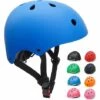 AOUGO Casque Pour Enfants Casque De Vélo Pour Tout-petits Casque De Skateboard Pour Enfants De 3 à 13 Ans Garçons Filles Casque Multisports Réglable De Sécurité Certifié CE Pour Scooter à Roulettes, Patinage, Cyclisme