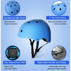 AOUGO Casque Pour Enfants Casque De Vélo Pour Tout-petits Casque De Skateboard Pour Enfants De 3 à 13 Ans Garçons Filles Casque Multisports Réglable De Sécurité Certifié CE Pour Scooter à Roulettes, Patinage, Cyclisme 9 AOUGO Casque Pour Enfants Casque De Vélo Pour Tout-petits Casque De Skateboard Pour Enfants De 3 à 13 Ans Garçons Filles Casque Multisports Réglable De Sécurité Certifié CE Pour Scooter à Roulettes, Patinage, Cyclisme -Protection auditive et tête Soldes 2022 65392838 3