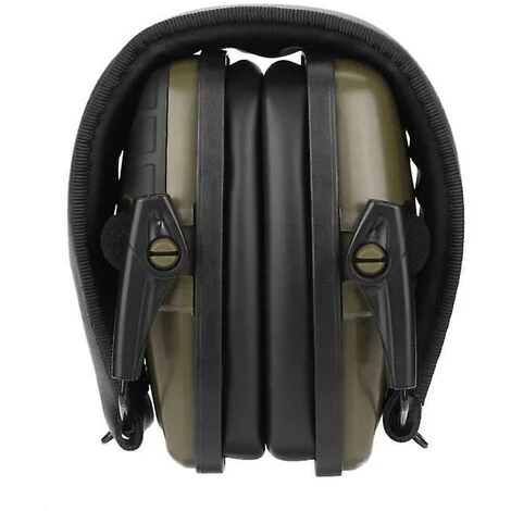 HELLO KITTY BAIN Casque Antibruit De Chasse En Plein Air Cache-oreilles De Tir électronique Avec Suppression De Bruit (vert Militaire) 3 HELLO KITTY BAIN Casque Antibruit De Chasse En Plein Air Cache-oreilles De Tir électronique Avec Suppression De Bruit (vert Militaire)