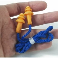 ILOVEMILAN 100 Paires De Bouchons D'oreille Avec Cordon Bouchons D'oreille En Silicone Réutilisables Avec Suppression Du Bruit Du Sommeil Pour La Protection Auditive -Protection auditive et tête Soldes 2022 65646550 5