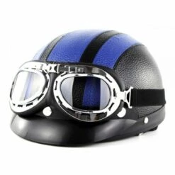 JARDIBRICODECO Casque De Moto Noire / Bleu AG221F 7 JARDIBRICODECO Casque De Moto Noire / Bleu AG221F -Protection auditive et tête Soldes 2022 65713460 2