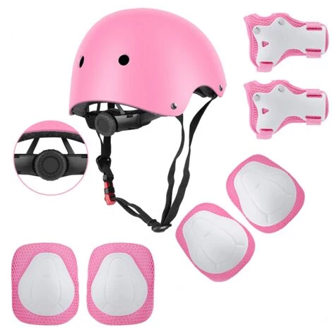 MAGICFOX Casque De Vélo Enfant Réglable Sets De Protection Pour Planche à Roulettes, Patins à Roulettes De Scooter Pour Enfants De 3 à 8 Ans 3 MAGICFOX Casque De Vélo Enfant Réglable Sets De Protection Pour Planche à Roulettes, Patins à Roulettes De Scooter Pour Enfants De 3 à 8 Ans