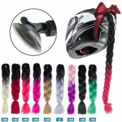 LIFCAUSAL Motos Gradient Rampe Casque Décorer Tresses Rétro Moto Casque Tresses 8 LIFCAUSAL Motos Gradient Rampe Casque Décorer Tresses Rétro Moto Casque Tresses -Protection auditive et tête Soldes 2022 65755611 2