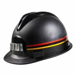 LIFCAUSAL Matériau ABS Casque De Mineur Casque De Travail Souterrain Casque De Sécurité Anti-perçage Construction Casque De Travail (Noir) -Protection auditive et tête Soldes 2022 65755699 4