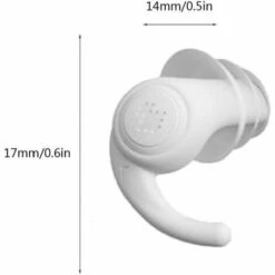 1 Paire Branchement Bruit Bouchons D'oreille En Silicone Anti Bruit Bouchons Anti-Bruit Réduction Du Bruit Industriel Réutilisable Bouchons D'oreilles Douces Muet Pour Le Sommeil Ephé -Protection auditive et tête Soldes 2022 65791450 5