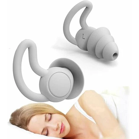KAEJYIUT Bouchons D'Oreille Pour Dormir,Bouchon D'oreille Anti Bruit En Silicone,Bouchon Doux D'oreille Imperméables ,Protection Auditive Bouchons D'Oreille,pour Ronfler,Voyager, étudier (Blanche) 7 KAEJYIUT Bouchons D'Oreille Pour Dormir,Bouchon D'oreille Anti Bruit En Silicone,Bouchon Doux D'oreille Imperméables ,Protection Auditive Bouchons D'Oreille,pour Ronfler,Voyager, étudier (Blanche) – Image 5